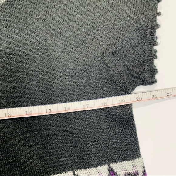 Mac & Jack fair isle cover-up sweater size small - Picture 7 of 8